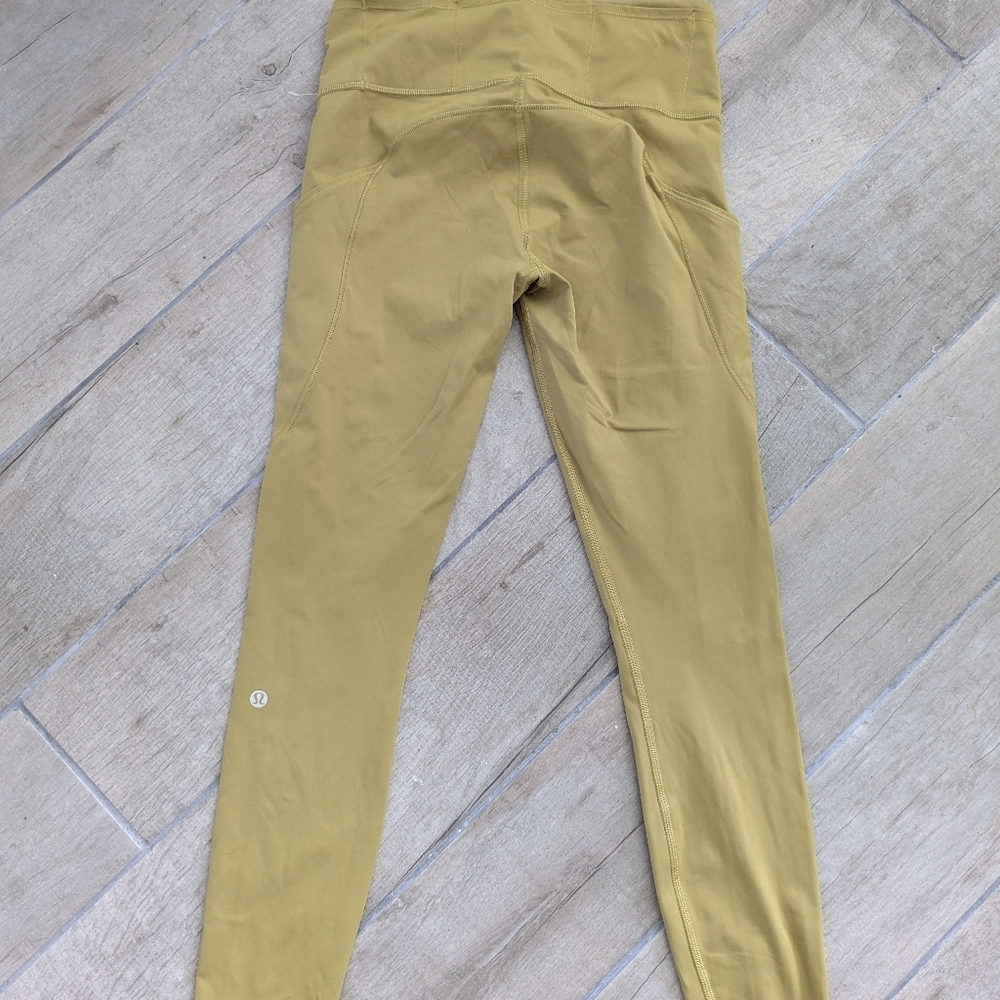 Lululemon Chartreuse Leggings